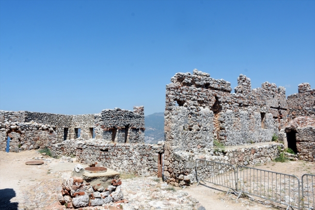 Osmanlı karakolu Ehmedek Kalesi'nde yeni bulgulara rastlandı